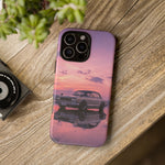 Silver Hakosuka Skyline Mirror Lake Tough Phone Case