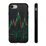 Stock Market Crypto Trading Phone Case Investor Tough Cover Gift Art