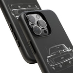 1969 Camaro Black Restomod Front Tough Phone Case Cover Gift