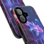 Neon Koi Reflection Vaporwave phone case | Tough Cover
