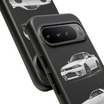 R32 Skyline Phone Case White, Three-View Vector Cover, Gift GTR Fans