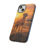 Rhodesian Ridgeback African Savanna Art Tough Phone Case