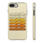 Nashville Retro Stack phone case | Tough Cover