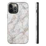 White Marble Pattern Phone Case | Tough Cover