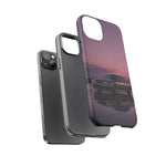 Sunset Skyline GT-R R32 phone case | car reflection, purple dusk