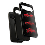 Red MR2 JDM Sports Car Phone Case Tough Multi View