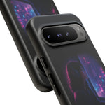 Girl at Window Night Cityphone Case | Tough Case