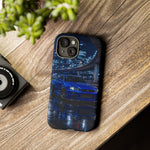 Skyline GT-R R34 Bayside Blue Tokyo Night Art Tough Phone Case