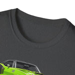 1971 Cuda 440 Muscle Car T-Shirt | Classic Barracuda Trio Illustration
