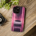 Countach Neon Wedge Phone Case Retro Supercar Tough Case