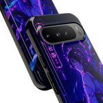 Neon Shrine Maiden phone case | Tough Case, anime vaporwave