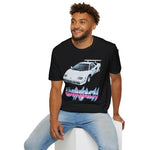 Countach Shirt Retro Synthwave Car T-Shirt 80s Aesthetic Supercar Graphic Tee Vaporwave
