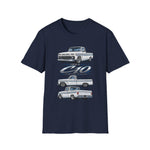 1964 C10 Custom Pickup T-Shirt | Vintage Chevy Truck Illustration