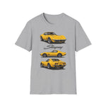 Yellow 1969 Corvette Stingray T-Shirt | Classic C3 Muscle Car Tee