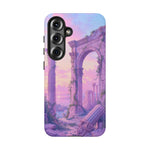 Roman Ruins Pastel Sky Vaporwave Art Tough Phone Case