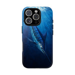 Marlin Fishing Phone Case Deep Sea Angler Tough Cover Gift