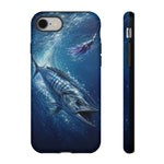 Wahoo Fish Phone Case Offshore Fishing Tough Cover Gift Art