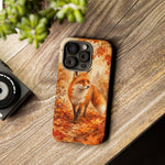 Autumn Fox Woodland Art Tough Phone Case