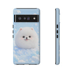 Samoyed Kawaii Snowball Chibi Pet Dog Breed Art Tough Phone Case