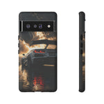 C8 ZR1 Storm Sunset Phone Case Racing Tough Case