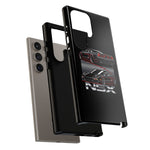 NSX Dual View Black Red JDM Sports Car Tough Phone Case Gift