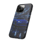 Skyline GT-R R34 Bayside Blue Tokyo Night Art Tough Phone Case