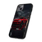 Charger Hellcat Widebody Red Rain Art Phone Case