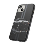 AE86 Phone Case, White 85 JDM Drift Icon Stripe Studio Cover