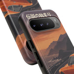 Datsun 240Z Classic JDM Sports Car Sunset Art Tough Phone Case