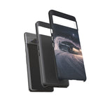 MK4 Supra Snow Drift Night Tough Phone Case