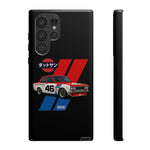 VintageDatsun 510 Racing Stripe JDM Tough Phone Case Cover Gift