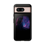 Girl at Window Night Cityphone Case | Tough Case