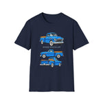 1957 Chevy 3100 Classic Truck T-Shirt | Vintage Pickup Trio Illustrations