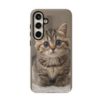Munchkin Kitten Phone Case, Macro Close-Up Portrait Cover