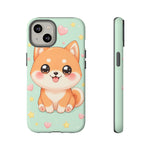 Shiba Inu Kawaii Chibi Smile Pet Dog Art Tough Phone Case