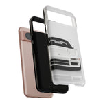 White NSX Phone Case, Retro 90s JDM Supercar Cover, Gift for Car Lovers
