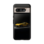 Yellow C3 Stingray Classic Muscle Car Art Tough Phone Case