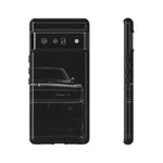 Black Charger RT Phone Case, 68 Classic Muscle Car Cover, Mens Gift