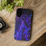 Neon Shrine Maiden phone case | Tough Case, anime vaporwave
