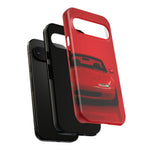 Red Miata Phone Case, NA MX5 90s JDM Roadster Tough Cover