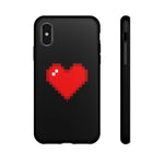 Pixel Heart 8-Bit Retro Art Tough Phone Case