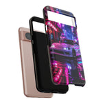 Silvia S15 Neon City JDM Car Phone Case | Tough Cover