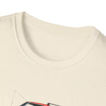 1969 Daytona Illustration T-Shirt | Vintage Muscle Car Trio Tee