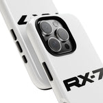 RX-7 Logo Phone Case for JDM Fans, Tough Protective Cover