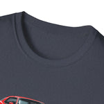 Red 1975 Trans Am Cars T-Shirt | Classic Muscle Car Trio Illustration