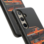 1969 GTO Judge Orange Muscle Car Tough Phone Case Cover Gift