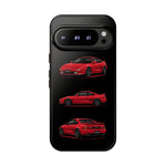 Red MR2 JDM Sports Car Phone Case Tough Multi View