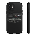 Z28 Camaro Phone Case Classic Muscle Car Patriotic Tough Cover Gift Art