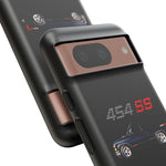 Chevy 1500 454 SS Sport Truck Phone Case Featuring Pickup Side Profile