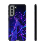Neon Shrine Maiden phone case | Tough Case, anime vaporwave